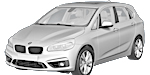 BMW F45 B2430 Fault Code